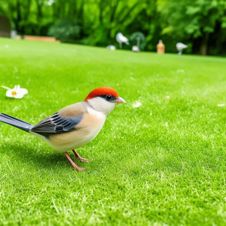 Bunter Vogel in seinem natürlichen Lebensraum - Entdecken Sie die Merkmale von Vögeln in der Natur