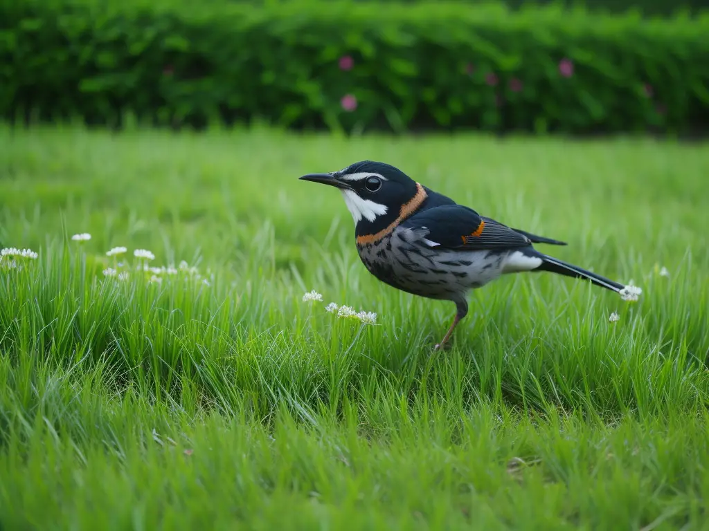 Junge Vögel warten darauf, auszufliegen.