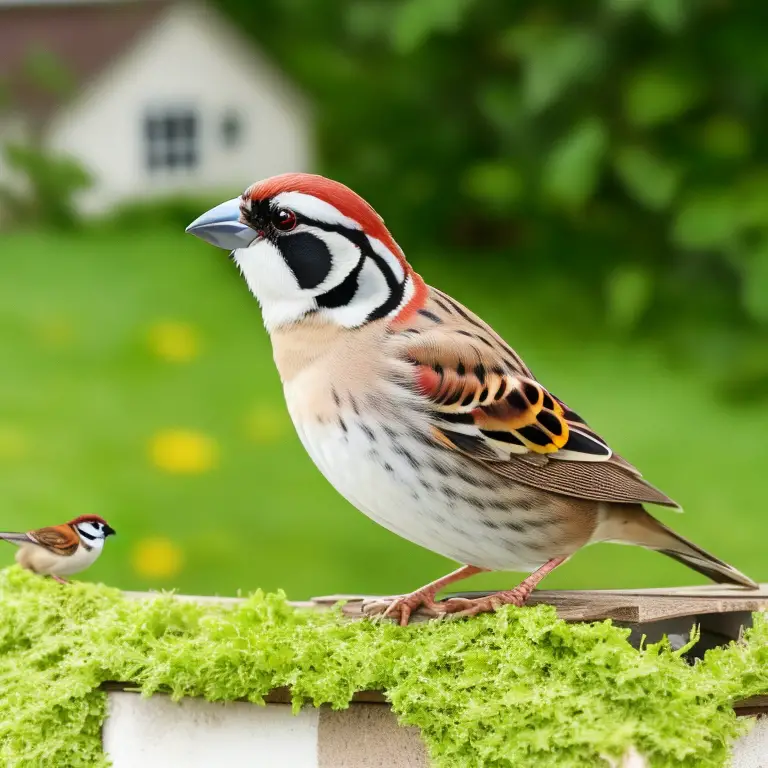 Singvögel in der Natur