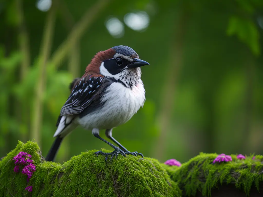 Vögel im Käfig singen - eine tragische Antwort | Bildbeschreibung auf Deutsch