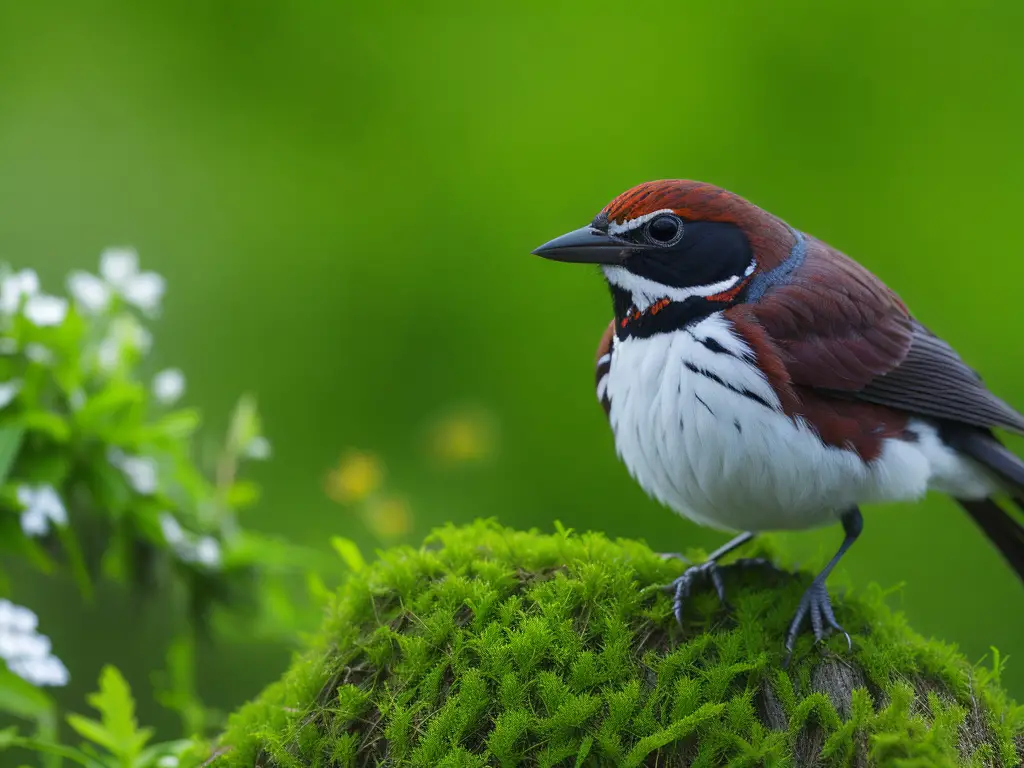 Vögel suchen Nistplätze bei der Suche nach dem perfekten Zuhause