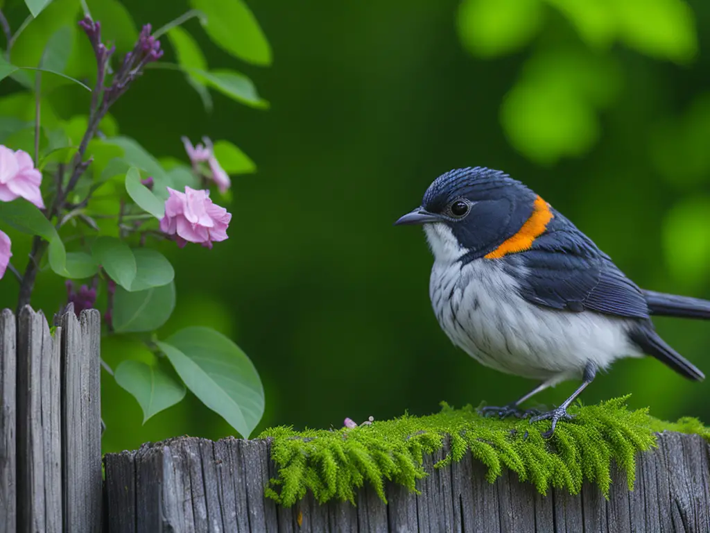 Alt-Text: Vogelnest an einem Ast hängend, durch das man das Geheimnis des darin wohnenden Vogels kennenlernen kann - Wer wohnt denn da? Das Geheimnis hinter Am Nest.