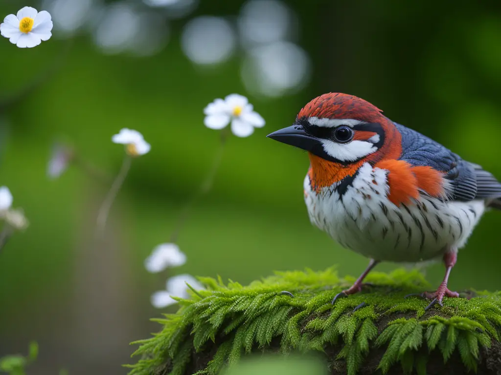 Bild eines faszinierenden Vogels ähnlich wie der Strauß, der zu den größten Vögeln der Welt gehört.