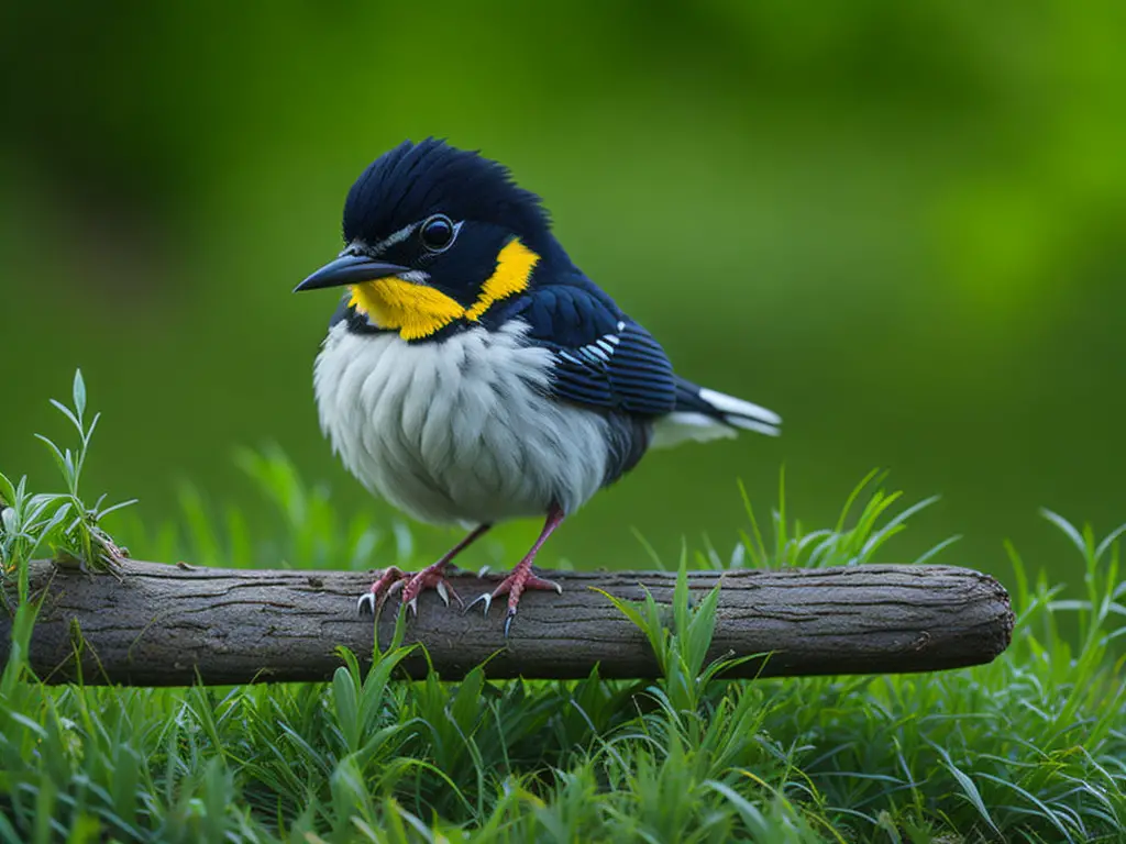 Alt-Text: Vogel-Nahrung-Zerkleinerungs-Technik.