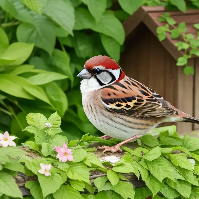 Haussperlinge - Natürliche Schädlingsbekämpfer für den Garten