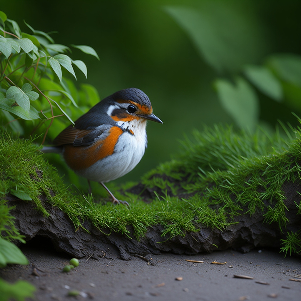 Perfekter Vogelfutterplatz: Tipps zur Verteidigung deines Rotkehlchen-Futterterritoriums