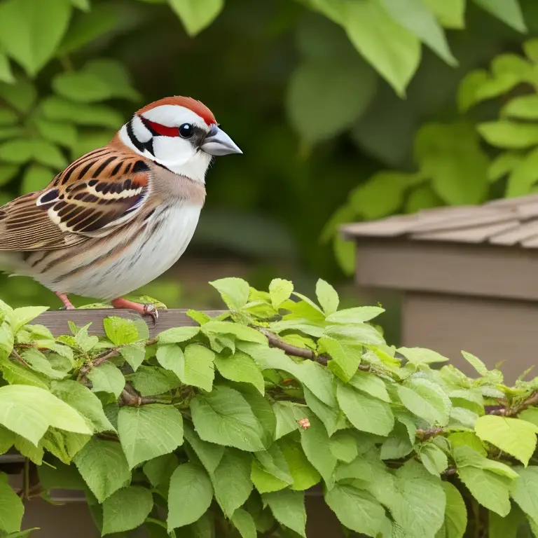 Bild von Haussperling und Star. Unterschiede und Ähnlichkeiten zwischen beiden Vogelarten.