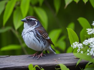 Vergleiche die Unterschiede im Vogelgesang - männlich oder weiblich? Erfahre mehr über die Geschlechtsmerkmale der Vögel in dieser Illustration.