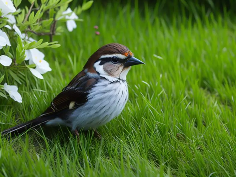 Haussperlinge werden im Winter bei der richtigen Fütterung unterstützt - winterliche Vogelhilfe