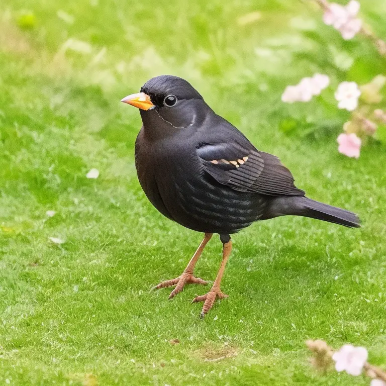 Vogel weckt Naturfreunde: Ein Vogel ruft frühmorgens wie ein Wecker