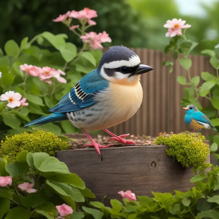 Vielfältige Waldvögel beim Singen und Zwitschern in der Natur entdecken.