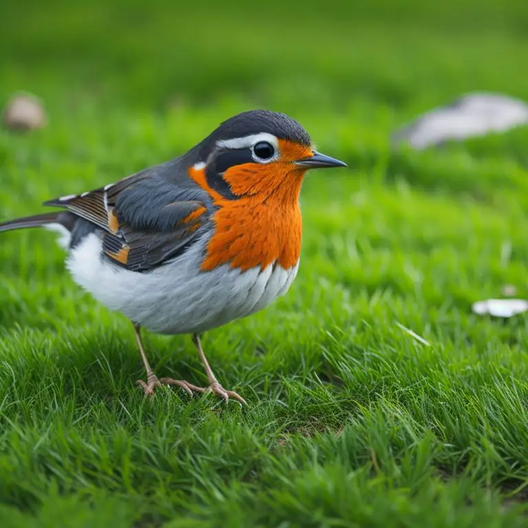 Rotkehlchen Nest - Einblick in das geheime Zuhause eines Rotkehlchens