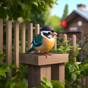 Vögel beim Nestbau sind fleißig in der Natur.