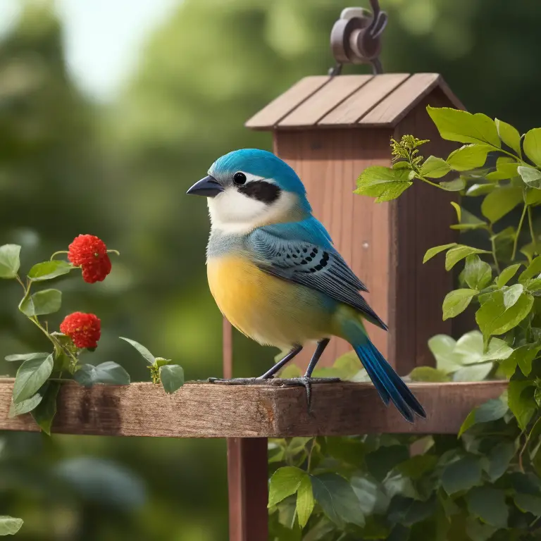 Atme den Azur ein: Majestätischer Vogel mit blauem Federkleid entdeckt!