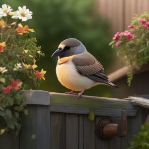Nistkästen werden von Vögeln bezogen - Vogel-Einzug im Garten