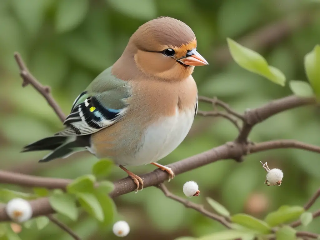 Buchfinken Nestlinge.