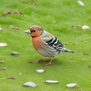 Buchfink im Zoo