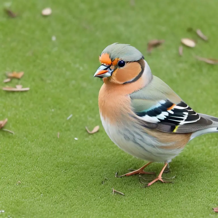 Frühlingsvögel im Wald.