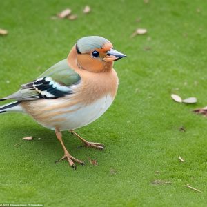 Buchfink, ein bunter Singvogel - Anzahl der gelegten Eier.