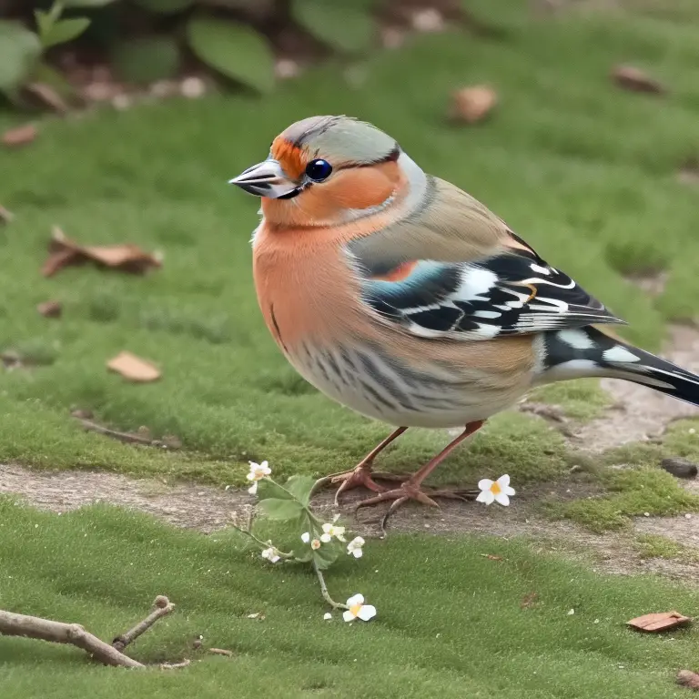 Bild von Buchfinken, die möglicherweise als überraschende Bestäuber agieren: neues Verhalten in der Natur beobachtet.