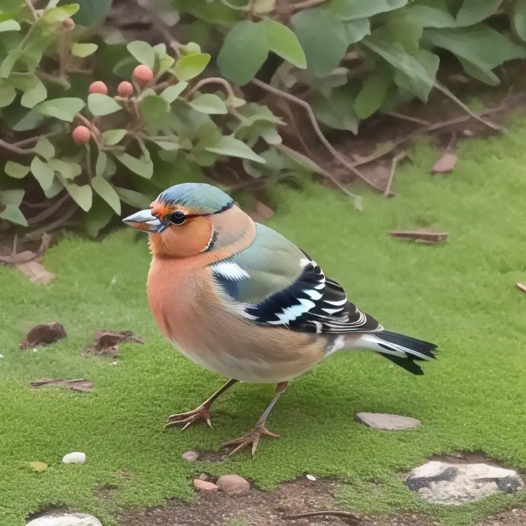 Überwinterungshilfe Buchfink.