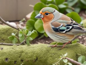 Buchfink in der Wildnis: wichtiger Einfluss auf die Natur