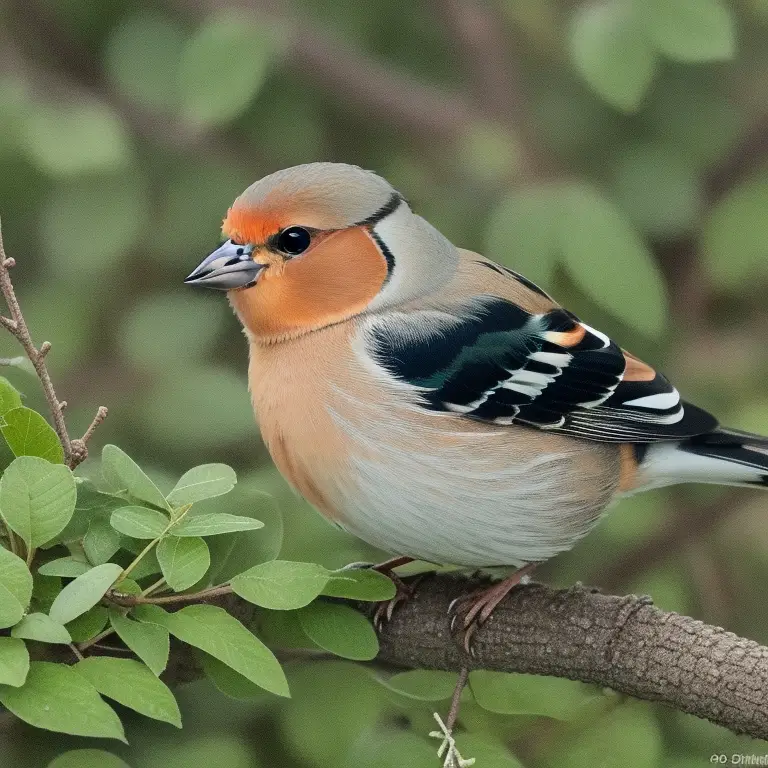 Buchfinken-Vogel.