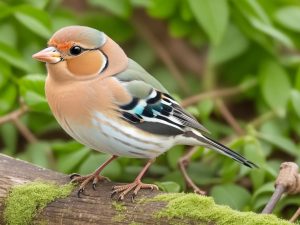 Buchfinken im Garten