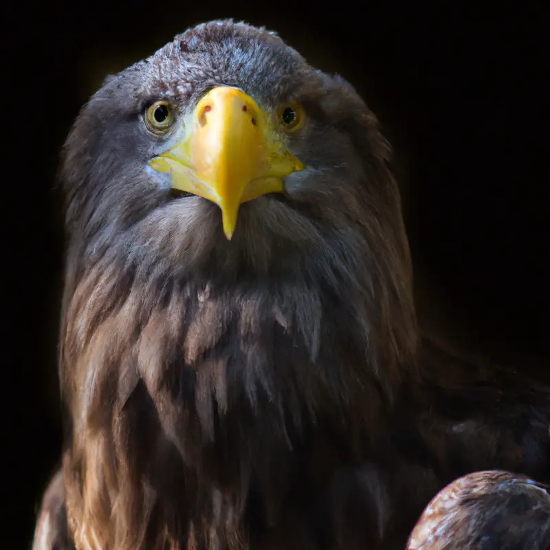 Angreifender Seeadler