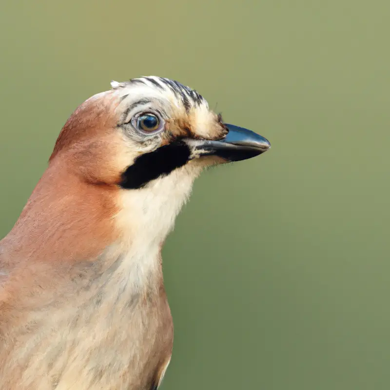 Eichelhäher Eiersuche.