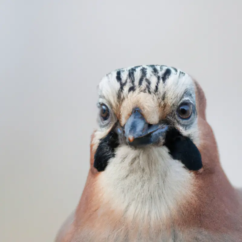 Eichelhäher-Portrait.