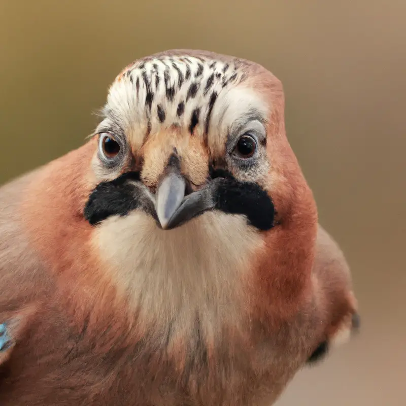 Eichelhäher-Portrait.