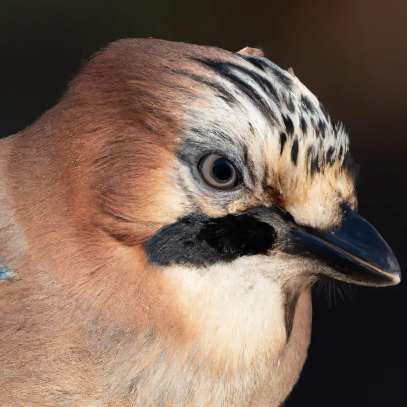 Eichelhäher im Nest.