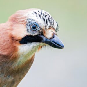 Eichelhäher im Nest.