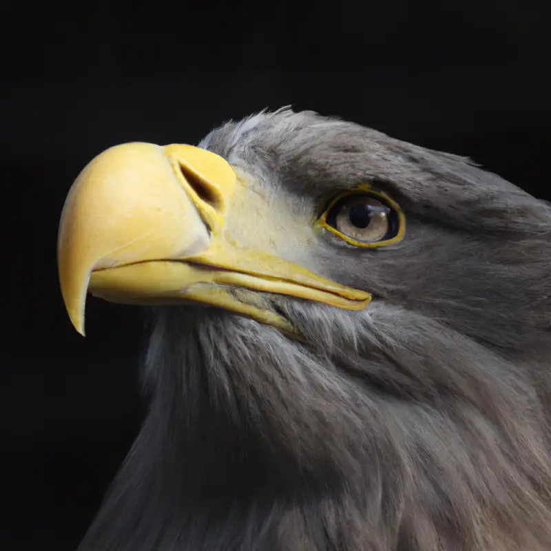 Fliegender Adler.