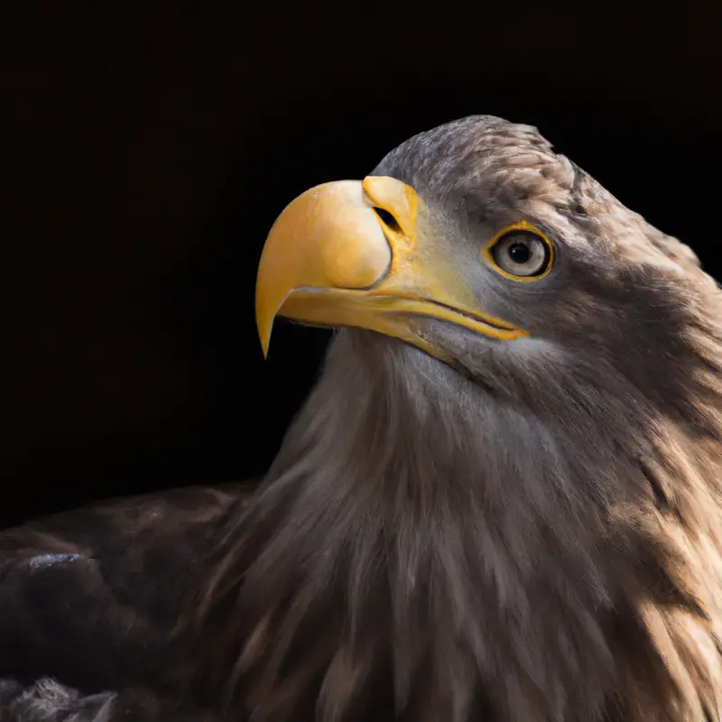 Fliegender Seeadler.