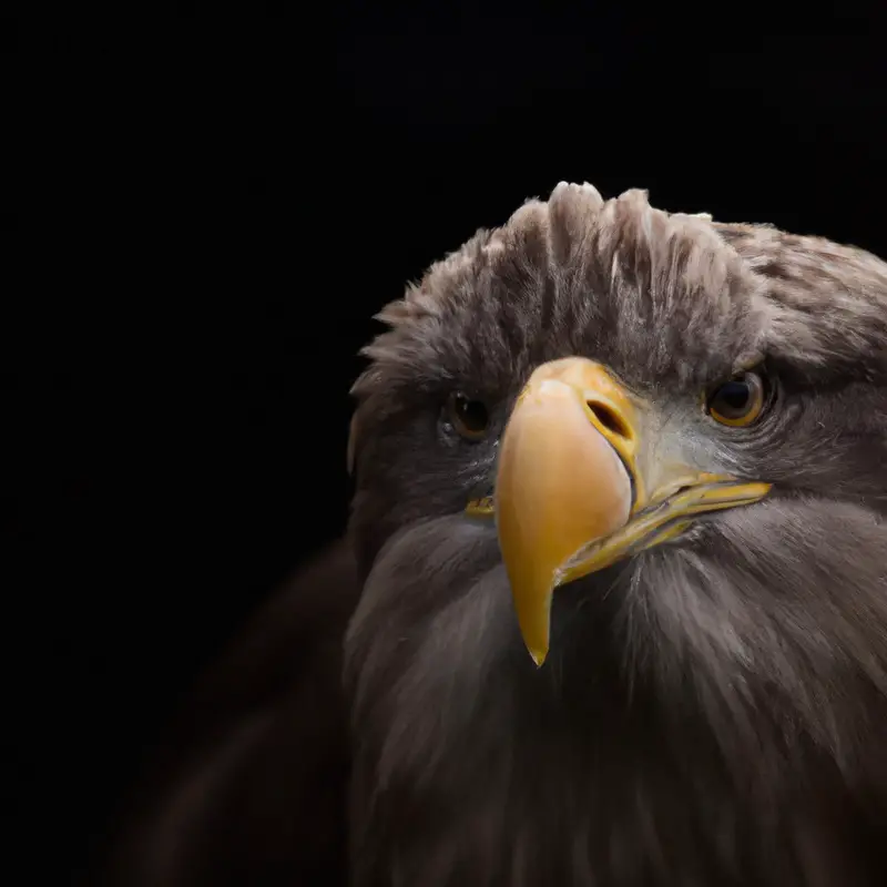 Gefangenschaftszucht Seeadler.