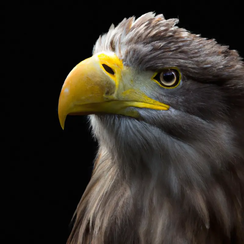 Großer Greifvogel.