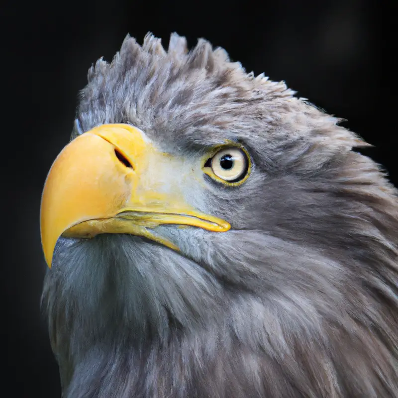 Hungrige Seeadler