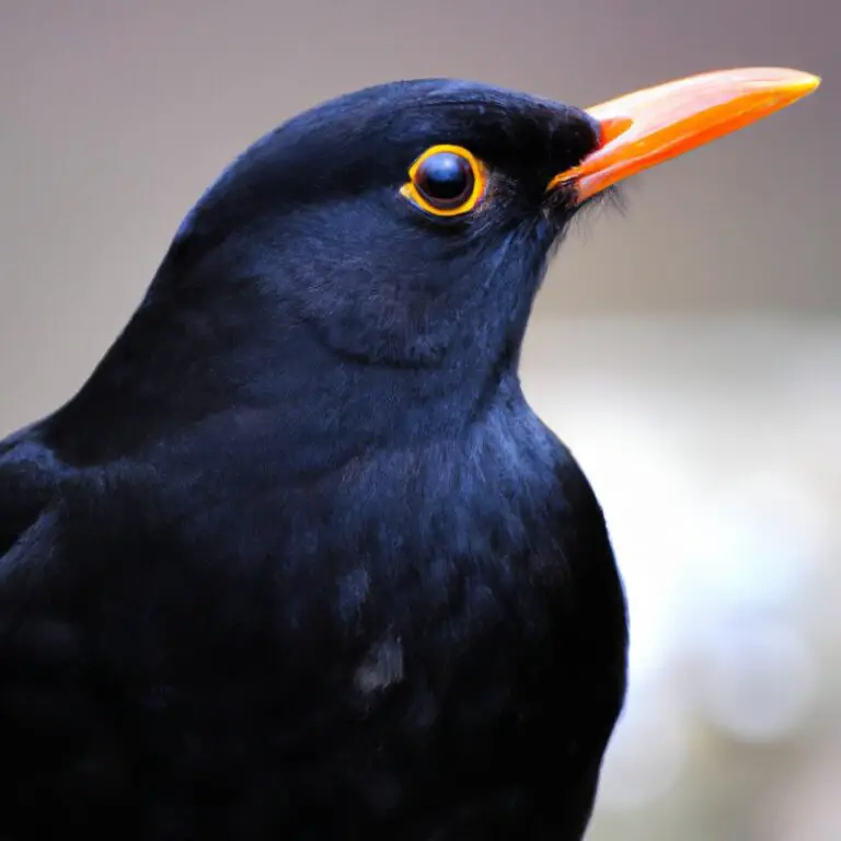 Nestlingsfütterung Amsel.