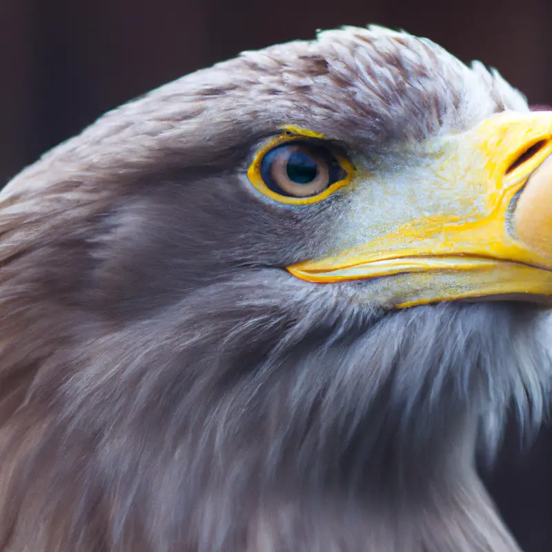 Seeadler-Ernährungskette.