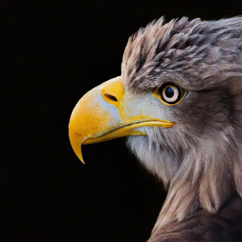 Seeadler-Geschlechtsunterschiede.