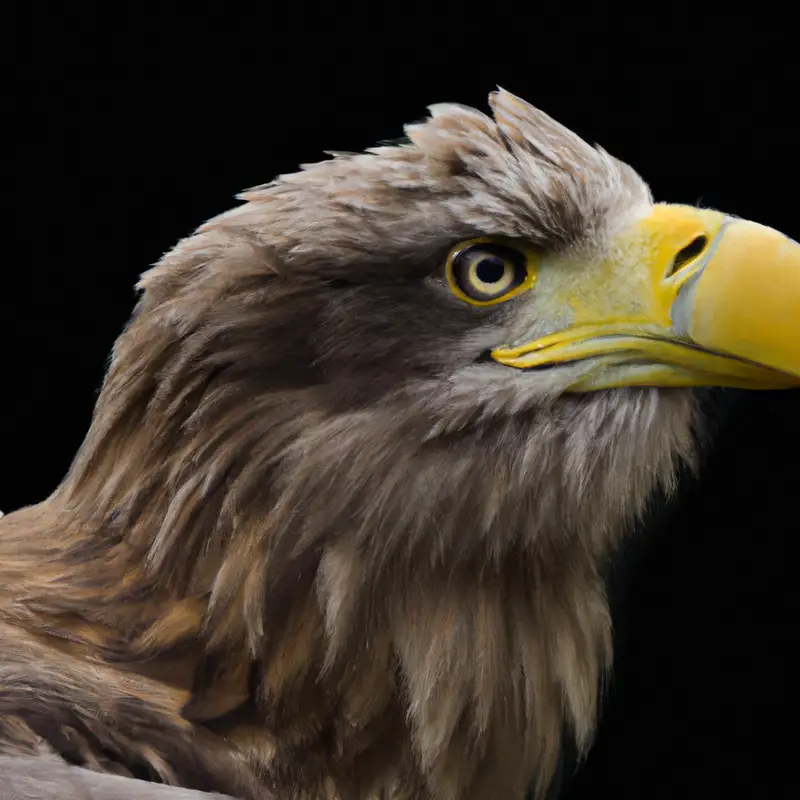 Seeadler Jagd.