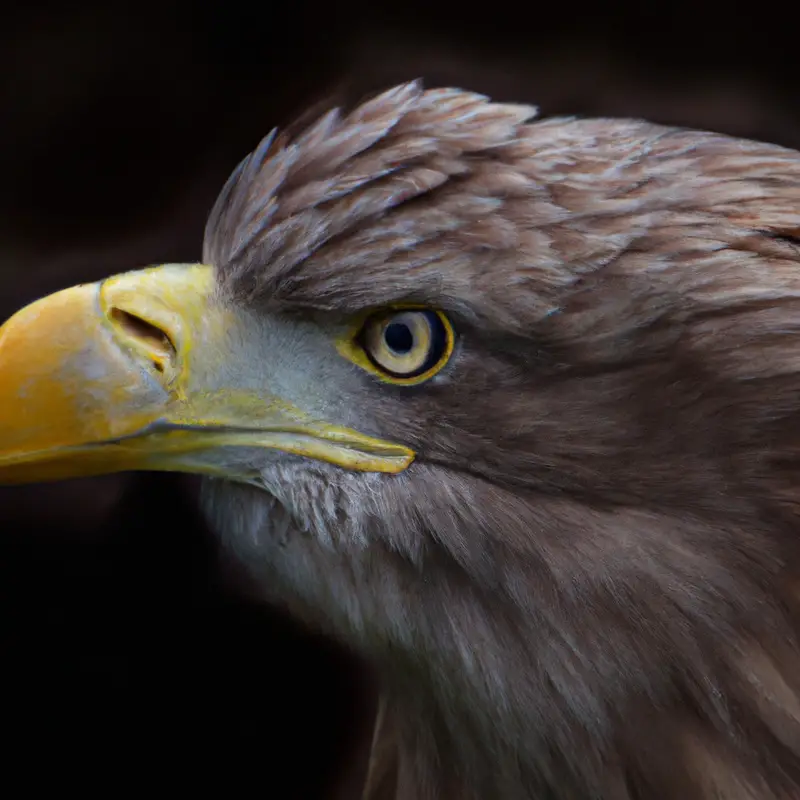 Seeadler Jagd.