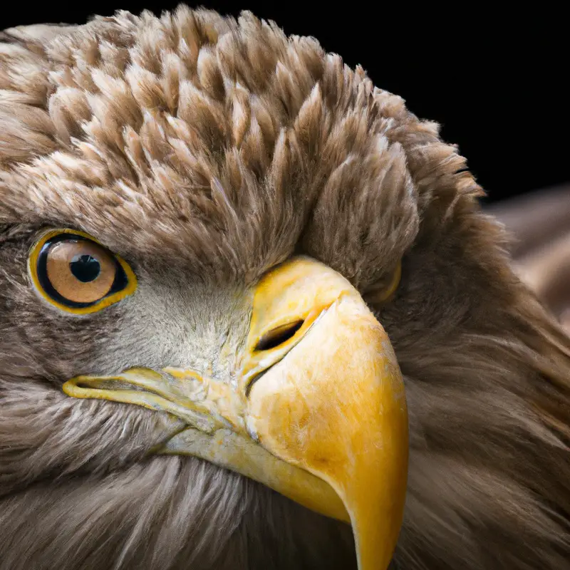 Seeadler-Jagd.