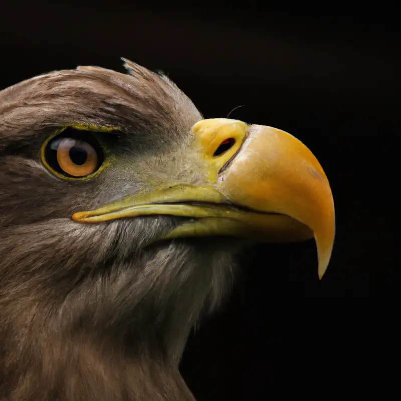 Seeadler-Jagdtechniken.