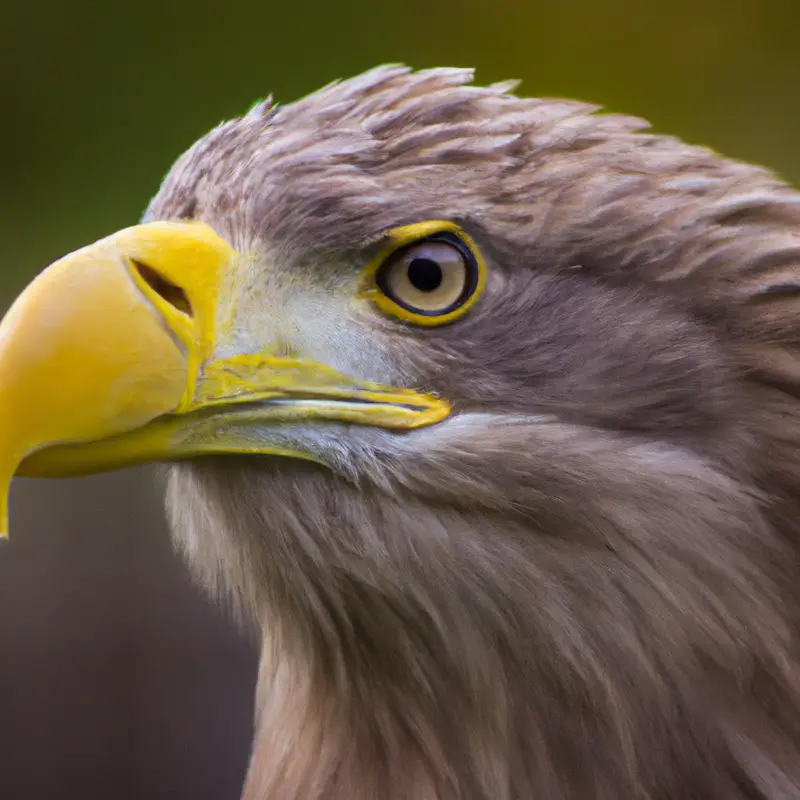 Seeadler Nestbau.