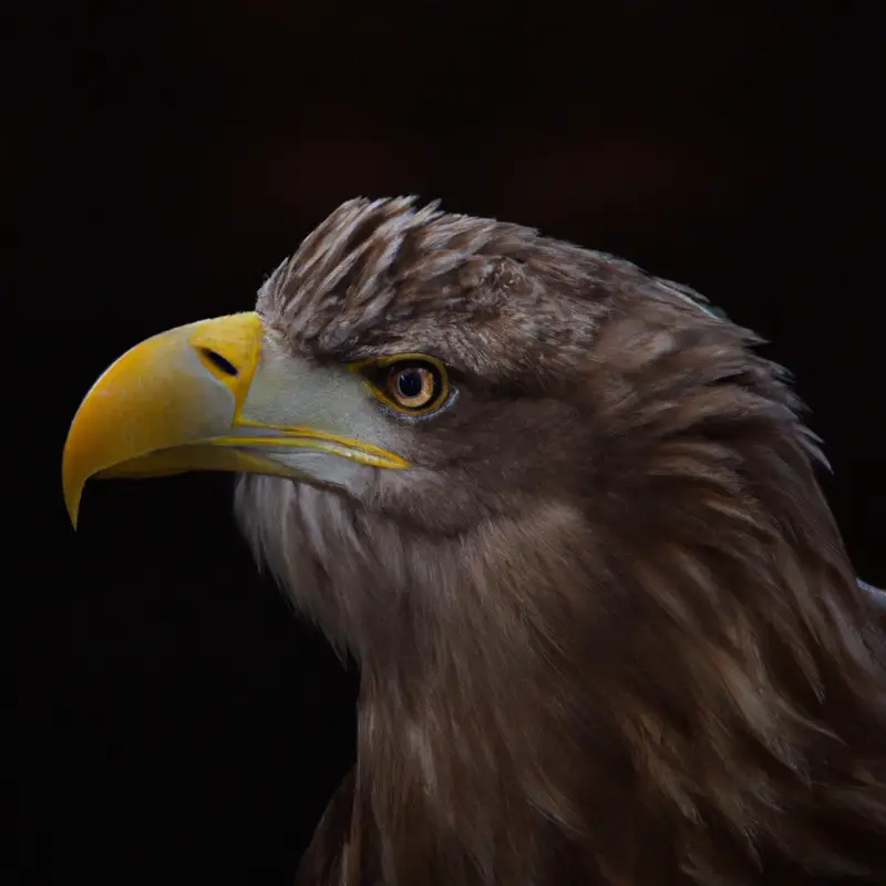 Seeadler-Nistplätze ohne Erklärung.