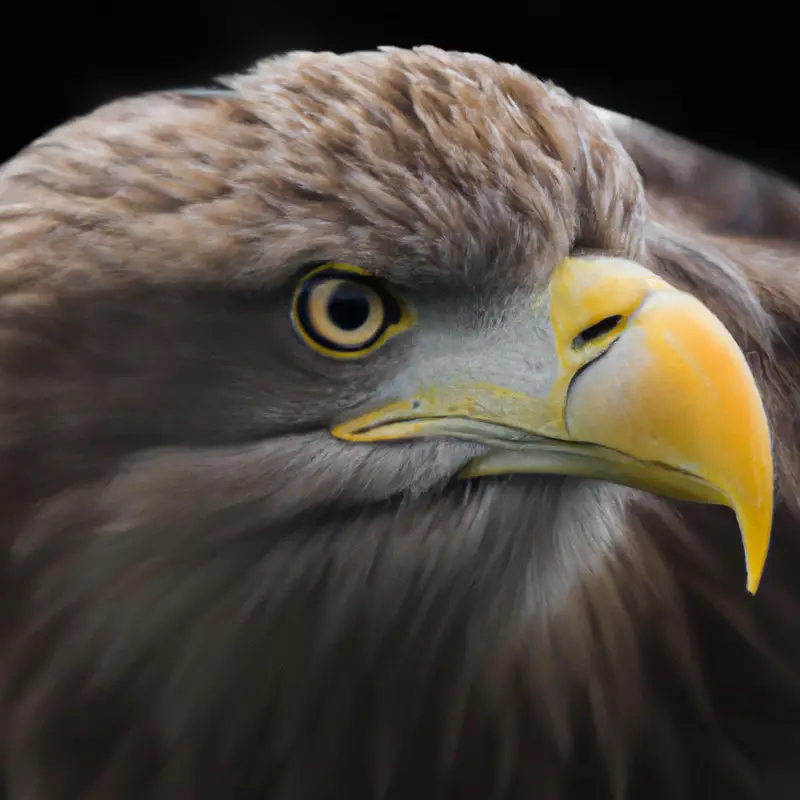 Seeadler-Verhaltensweisen.