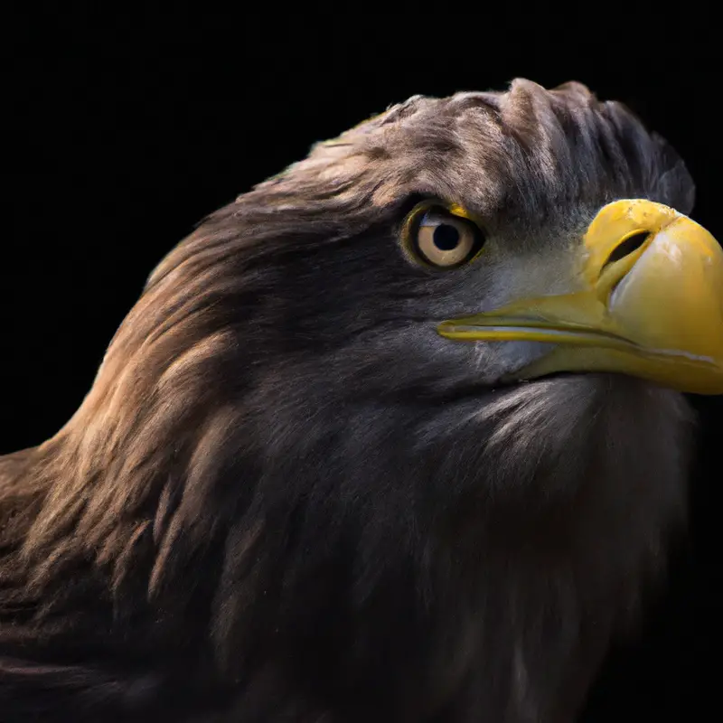 Seeadler-Verwandte Vögel.